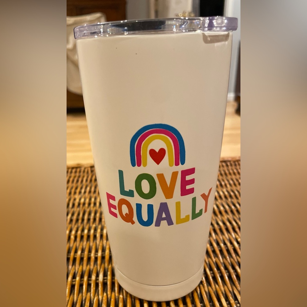 🔴3/$10🔴Love Equally 17oz. Tumbler new without tags